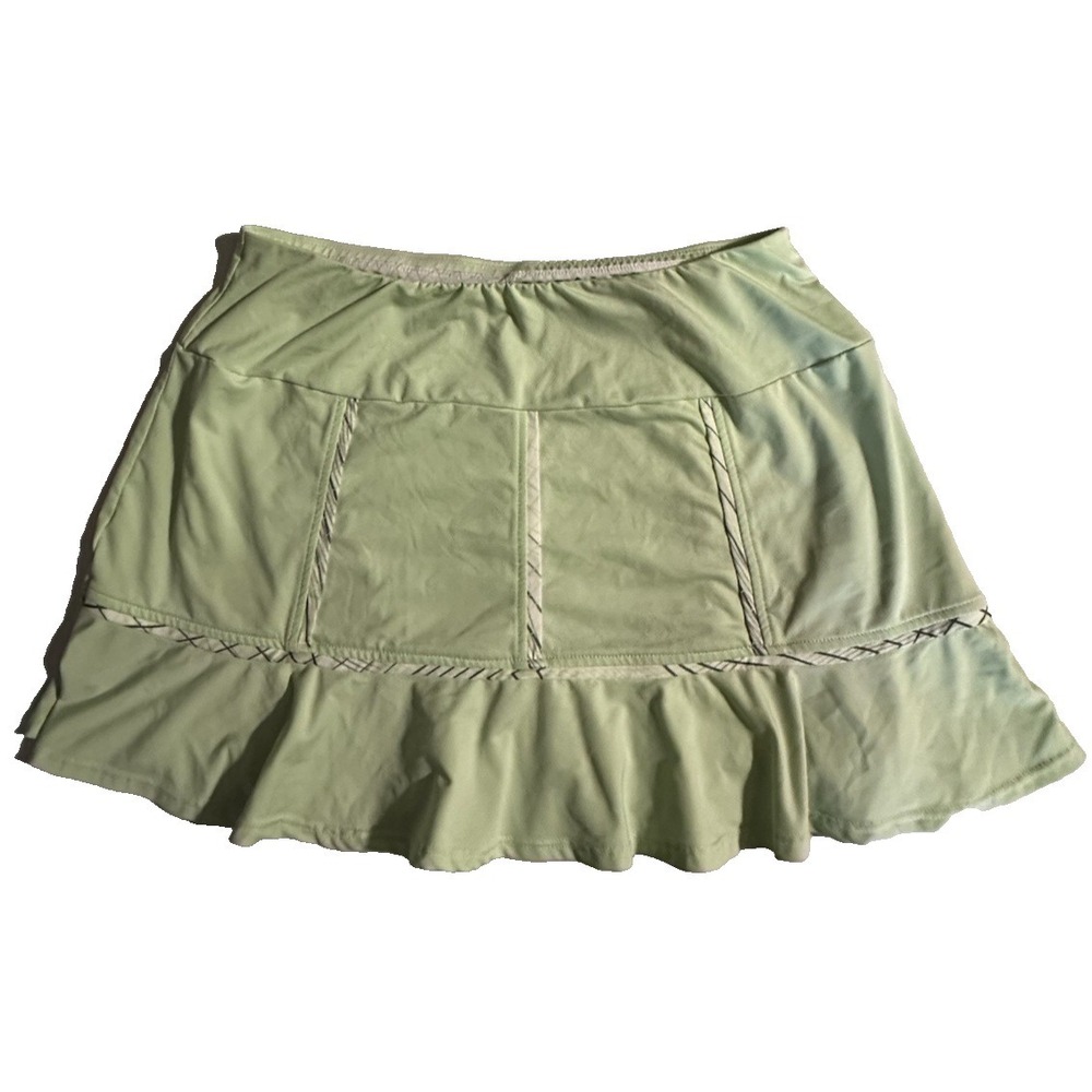 Tail Women's Activewear Tennis Skort Athletic Skirt Ruffle Hem Size Small